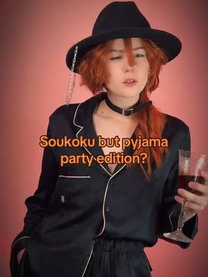 A post by @kolyas_coat on TikTok caption: I originally planned to give Dazai a super silly outfit but then I had to notice that I don’t own anything silly like that😭😭 #bungostraydogs #bungoustraydogs #bungostraydogscosplay #bungoustraydogscosplay #bsd #bsdcosplay #chuuya #chuuyacosplay #chuuyabsdcosplay #chuuyanakahara #chuuyanakaharacosplay #dazai #dazaiosamu #dazaicosplay #dazaiosamucosplay #soukoku #soukokucosplay 