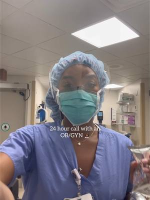 A post by @drchi_fit on TikTok caption: Spend 24 hours on call with me 🫶🏾#obgyndoctor #attending #oncalllife 