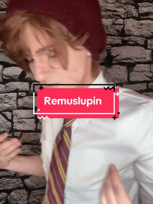 A post by @lifeasamarauder on TikTok caption: This could be about any number of things with them Honestly. #remuslupin #remuslupincosplay #marauders #marauderscosplay #harrypottertiktok 