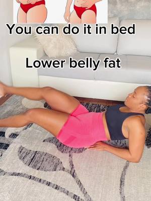 A post by @fitbykimmy on TikTok caption: Lower belly fat workout! 