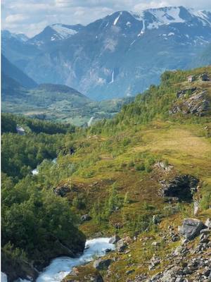 A post by @thetravelergene on TikTok caption: Amazing Norway ✨ #waterfall #norway #travel #north #nature 