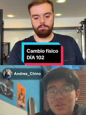 A post by @ibaillanos on TikTok caption: CAMBIO FÍSICO DÍA 102. CONFÍO EN VOSOTROS. VAMOS A POR EL RÉCORD.