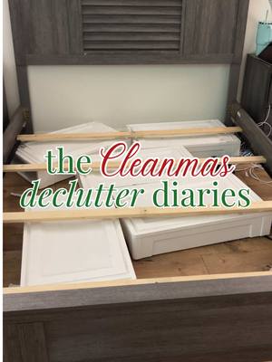 A post by @atotalshizzshow on TikTok caption: Replying to @Mo Than Enough  Dear Declutter Bestie, don’t look under the bed 🫣!  #CleanTok #cleaningmotivation #cleanmas #cleanwithme #cleanmyroom #cleaningvlog  #thedeclutterdiaries #deardeclutterdiary #declutterwithme #declutter #decluttterbesties #bedroomreset #relatable @Crocs @Dyson USA @BISSELL Clean @Sleep Number @SoftFrame @Wayfair 