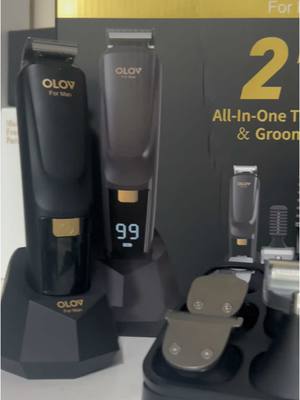 A post by @zachmillerofficial on TikTok caption: Master the art of precision with Olov! #olovtrimmer #olovhairtrimmer #olovelectricrazor 