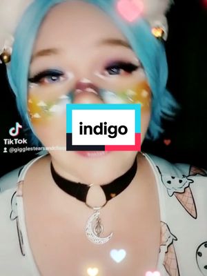 A post by @gigglestearsandchaos on TikTok caption: #indigo #findingmyselfagain #newyear2025 #healing 