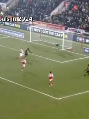 A post by @full_sport_ on TikTok caption: 💀💀💀#2024 #football #goal #goalin2024 #foot 