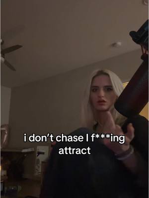 A post by @oliviamphetamines on TikTok caption: #idontchaseiattract 