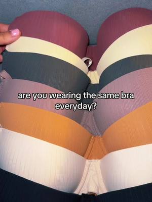 A post by @tiffdollas on TikTok caption: i know that bra starting to turn black sis 😒  #pushupbra #forthegirlies #bras #lingerie #fyp 