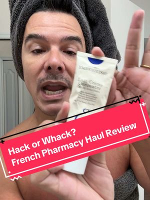 A post by @missshugacain on TikTok caption: Hack or whack?  French pharmacy Haul review.#beauty #frenchpharmacy #makeup #skincare #skincareroutine #a313 #frenchskincare 