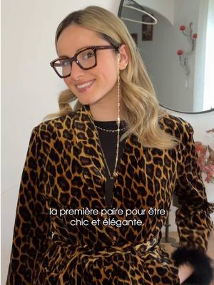 A post by @afflelou on TikTok caption: Comme @Hannah Friconnet vous aimez changer de look ?Avec Tchin Tchin Spécial Fêtes, c’est 2 paires de plus pour 1€ de plus ! Et la 3ème paire, c'est pour vous ou à offrir avec la carte cadeau !💝 