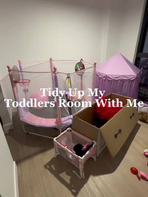 A post by @realericaleblanc on TikTok caption: Nothing has a home in here but we’re moving into a house soon so she’ll finally have a bed in her room & designated areas for all her toys 🧸  #realericaleblanc #explorepage #theleblancs #sahm #momlife #blacksahm #toddlermom #cleaningmotivation #cleaningasmr💕🧼🧽🧻