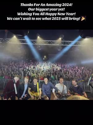 A post by @the_tumbling_paddies on TikTok caption: Thanks For An Amazing 2024!  Our biggest year yet!  Wishing You All Happy New Year!  We can’t wait to see what 2025 will bring! 🎉