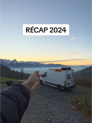 A post by @les.avanturiers on TikTok caption: Bye bye 2024 👋🏼 #vanlifers #vanlife #campervan #vanamenage #vanconversion #roadtrip 