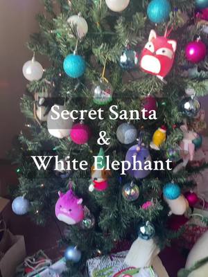 A post by @dome_marie on TikTok caption: Secret Santa + White Elephant 2024 #secretsanta #whiteelephant #christmas #fyp #foryou #foryoupage 