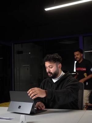 A post by @xawado on TikTok caption: استكشف الإبداع بلا حدود مع  Surface Pro 11 الجديد و Copilot Plus PC! 💻✨  مع قوة الذكاء الإصطناعي راح ترفع مستوى إنتاجيتك وتفجر إبداعك #SurfacePro11 #Microsoft 	#Copilot_Plus_PC 	#تقنية 	#إبداع  #ad 