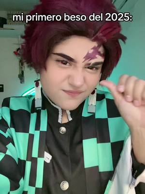 A post by @.lukei on TikTok caption: T de tomioka sí claro. #tanjiro #paratii #tanjirocosplay #kimetsunoyaiba #tomioka 