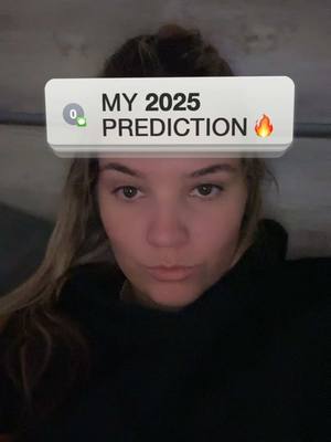 A post by @kendallyale on TikTok caption: My 2025 PREDICTION BETTER BE TRUE……