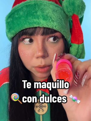 A post by @cynnthia_fernandez on TikTok caption: Último video del Duende Navideño | Te maquillo con dulces | ASMR Role Play | #asmr #asmrvideo #roleplay #navidad #cinthiaasmr #añonuevo #asmrtiktoks #cynnthiafernandezasmr #cynnthiafernandez 