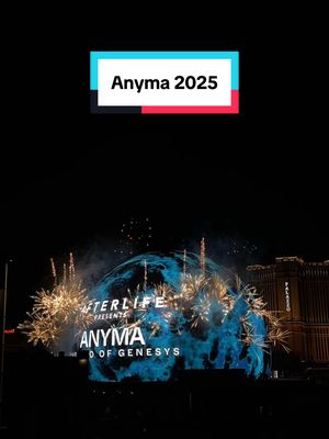 A post by @vegasenespanol on TikTok caption: El evento de @Anyma en @Sphere es simplemente impresionante 🎆 ¿Qué opinas? #ExperienciaUnica #Vegas #LasVegas  