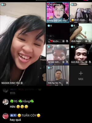 A post by @anhbi2807 on TikTok caption: Cười đau bụng với mà giao lưu âm nhạc của 1 mỹ nhân trong chương trình Ghép Đôi AE-FA Nếu các bạn buồn,căng thẳng hãy đến với chúng tôi để có thật nhiều tiếng cười trong chương trình Giờ live 10h sáng và 18h tối #LIVEhighlights #TikTokLIVE #LIVE #đềxuất #xuhuong #ghépdoi #tauhai 