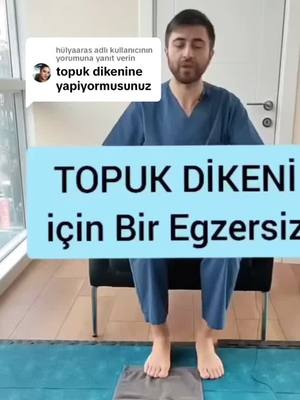 A post by @fizyoterapii on TikTok caption: @hülyaaras adlı kullanıcıya yanıt veriliyor TOPUK DİKENİNİZ VARSA#egzersiz #topuk #topukdikeni #havlu #öncesağlık #sağlıklıtarifler #sağlıklıbeslenme 