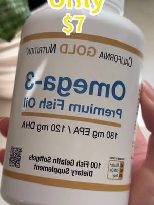 A post by @teacup65 on TikTok caption: California Gold Nutrition Ome omega para el corazon tririserios sangre limpia#fyp #TikTokShop 