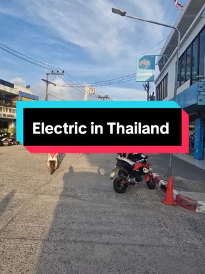 A post by @mocco_tv on TikTok caption: This is to funny in Thailand 🤣 #thailand #kohpa #city #electric #dangerous #dont #worry 