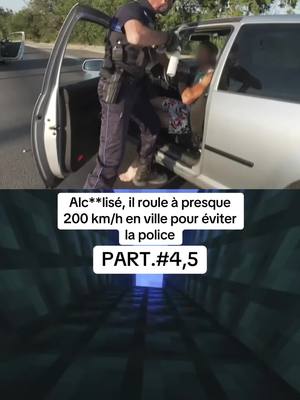 A post by @evanalunette on TikTok caption: Alc**lisé, il roule à presque 200 km/h en ville pour éviter la police. 4,5#reportage  #reportagechoc  #quartier2france  #pourtoi  #police #reportagefr #reportagechocfr #bac #urgence #pompier #samu #gitan #vole #alcool #fuite 