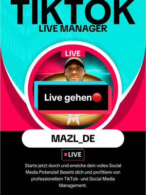 A post by @mazl_de on TikTok caption: Live gehen🔴 Beginner Tutorial #agentur #agency #manager #creatornetworkmanager #social #media #tipps #tricks #TikTokGuide #BeginnerTutorial #deutschland #österreich #schweiz #TikTokTipps #ProfilTipps 