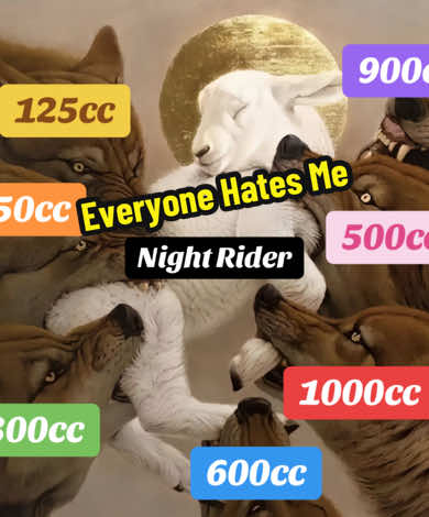 A post by @.night.rider on TikTok caption: 1000cc Riders Hate Me The Most ⚠️🥷🏿⚠️ It’s Because I Beat Most Of Them…  #m#motorbike#motorbikevideo#motorbikelife#motorbikegirls#motorbikechallenge#motorvideo#bikevideo#motorbikeaccident#bikevideos#motorbikegirl#motorbikemilly#motorcyclevideos#94motorbike#bmwmotorbiketrimemotorbike