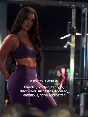 A post by @joellerahebb on TikTok caption: besties tap in and claim it💜 2025 is YOUR year… working out in the new @Fabletics💜💅 stay disciplined and stay focused ✨  using OneSol pre workout dc “Joelle” to sav£ #fyp #fy #gymmotivation 