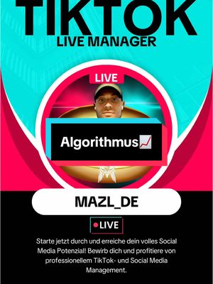 A post by @mazl_de on TikTok caption: Algorithmus📈 #agentur #agency #manager #creatornetworkmanager #social #media #tipps #tricks #TikTokGuide #BeginnerTutorial #deutschland #österreich #schweiz #TikTokTipps #ProfilTipps #creatorrewardprogram 