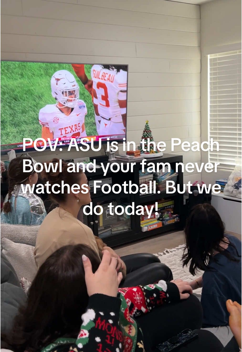 A post by @arrowsmiths on TikTok caption: Forks up!  #ASU #peachbowl #collegefootball #TEX