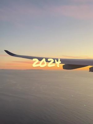 A post by @__natalia_x_marie__ on TikTok caption: So eternally greatful to have experienced such amazing things this year, and meet so many amazing people! ✈️💛  #2024 #happynewyear #newyear #greenscreenvideo 