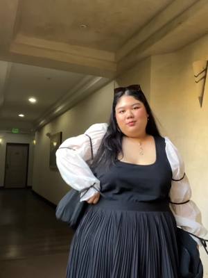 A post by @tranganhdong on TikTok caption: first #OOTD of the year #plussizefashion #fashiontok #2025 #tranganhdong #fyp #foryou 