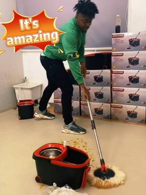 A post by @yuhouiop on TikTok caption: 360 Spin Mop Bucket Wringer