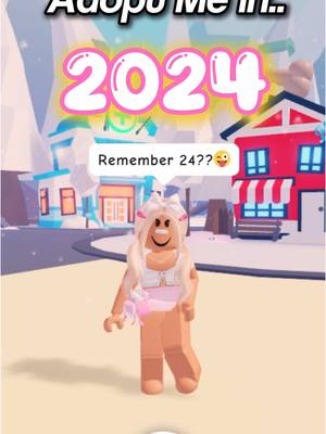 A post by @rand0m.roblox2 on TikTok caption: Adopt Me in 2024🥳💗 || What was your favourite update?🤩 #rand0msquad #roblox #adoptme #newyear #updates #blowup #fyp #foryoupage #gaming #viral 