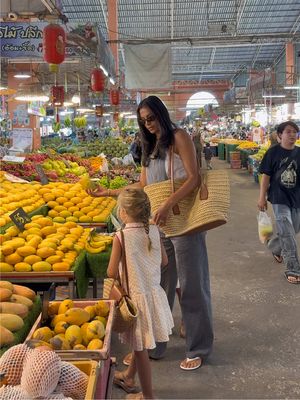 A post by @endlessmomdiary on TikTok caption: 2 jan 2025, farmers market 🧑🏽‍🌾🥭🍉 #asmr #morningvlog #motivation #statisfying #Lifestyle #food #FoodTok #twinmom #momtok #fypシ 