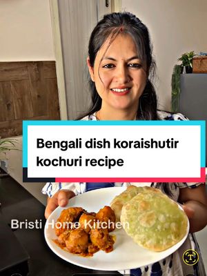 A post by @indiancookingrecipez on TikTok caption: 😋🇮🇳 **Bengali Koraishutir Kochuri!** 🤤 Authentic Bengali recipe! These savory lentil-filled pastries are a delicious treat. 👉 **Watch now for the simple recipe!** #KoraishutirKochuri #Kochuri #BengaliFood #IndianFood #IndianSnacks #SavoryPastry #Homemade #EasyRecipe #Foodie #BengaliRecipe #StreetFood  🔗 Like and follow for more delicious recipes! ❤️🙏#creatorsearchinsights 