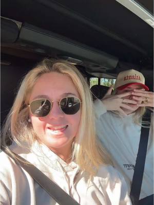 A post by @laurenrender22 on TikTok caption: don’t worry we are in traffic 