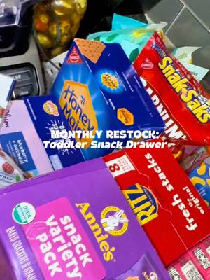 A post by @caycharice on TikTok caption: Let's restock my toddler's snack drawer 💗 She loves the freedom having "your own" snack drawer brings and it encourages and promotes independence and aids in her decision making. She knows when she's allowed to go grab a snack and when it's time to eat an actual meal. #toddler #snackdrawer #restock 