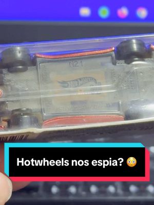 A post by @themonsternach on TikTok caption: Hotwheels nos espia? 😳 #hotwheels #hotwheelscollections #diecast #carcommunity #lentejas 