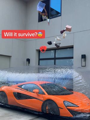 A post by @isaaccervantes9 on TikTok caption: What do I throw next?😬 #mclaren #viral #fyp 