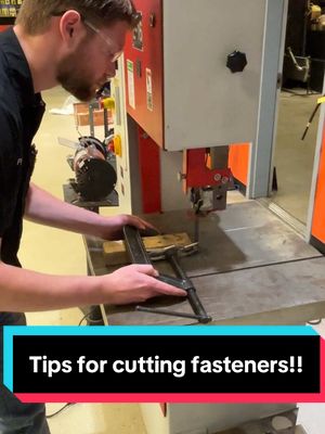 A post by @powernationtv on TikTok caption: Tips for cutting fasteners, courtesy of Frankie from Engine Power!