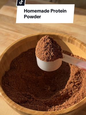 A post by @plantyou on TikTok caption: Homemade protein powder 🥰 #proteinpowder #Recipe #EasyRecipe #quickrecipe #healthyrecipe #highprotein #highproteinrecipes #simplerecipes #fromscratch #homemade #homemaderecipes #plantbased #plantbasedrecipe #quickrecipe #EasyRecipe