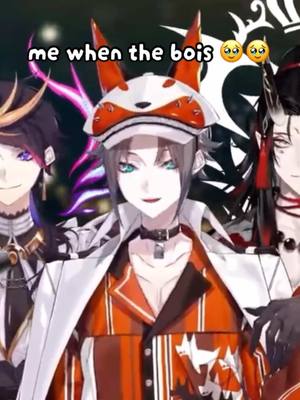 A post by @ikealandd on TikTok caption: #LUXIEM `✦ ˑ ִֶ 𓂃⊹ awwwwwww i miss the bois! cmon jazz yeah jazz! #ikealandd #nijisanji #nijisanji_en #nijien #vtubers #vtuber #luxiem #ikeeveland #voxakuma #mystarias #shuyamino #lucakaneshrio #luxiemedit #ifeelsosigma #cute #nostalgic #luxiemwillalwaysbe5 #luxiemwillalwaysbe5❤️👹🧡🦊💛🦁💙🖋💜🍌 