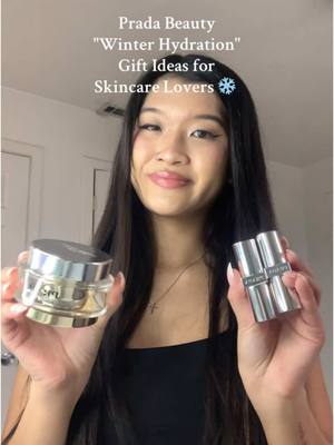 A post by @kelspho on TikTok caption: @pradabeauty @Nordstrom Beauty @Bloomingdales #pradabeauty #pradathecream #pradabalm #giftedbypradabeauty 