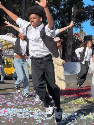 A post by @officialdadance on TikTok caption: BEST DAY EVER! ⚡️🎉 We rung in the New Year and kicked off our 25th anniversary at the 136th @Rose Parade and the grand finale performance with @Debbie Allen, @Debbie Gibson, and @Betty Who. Proud of our 40 dancers that included current DADA students, DADA Alum, and students of the Debbie Allen Middle School.  Thank you to the Tournament of Roses 🌹 for having us!  #dancersoftiktok #dancetok #roseparade #performance #80s #debbieallen #foryou #debbiegibson #losangeles #debbieallendanceacademy #performingarts  