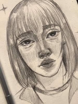 A post by @l.e._.m.o.n on TikTok caption: Unnie……#draw #drawing #sketch #fyp #squidgame #player120 #unnie 