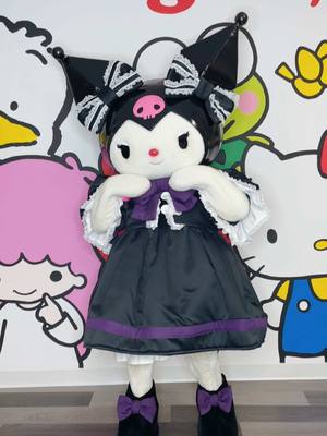 A post by @sanrio on TikTok caption: Who is this diva?? 💜 #kuromi #sanrio 